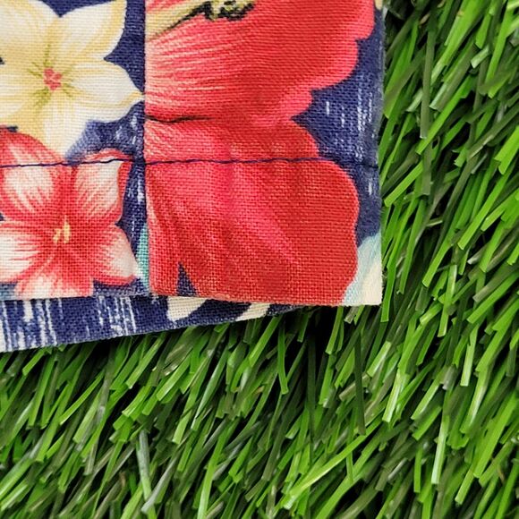 Vintage 90s RJC Hawaiian Button Shirt Medium 21x26 AOP USA - Picture 12 of 12